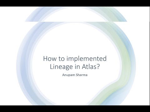 How can we implement the lineage using Atlas?