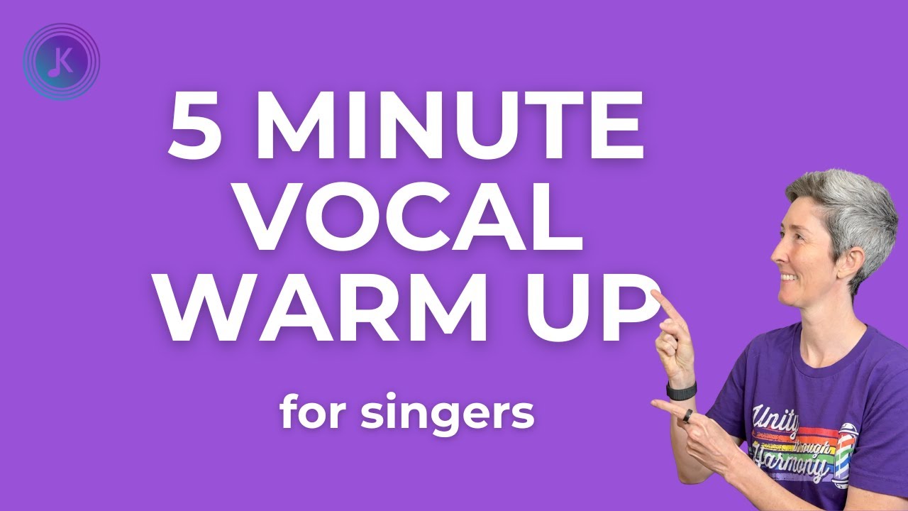 Быстрая 5-минутная разминка для вокала | Разогрейте мой голос быстро | Разогрейте свой голос за п...