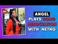 Angel plays song association with netng