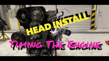 HEAD INSTALL & TIMING 2JZ GTE ENGINE