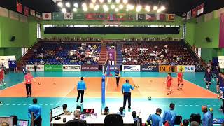 Nepal vs Taiwan volleyball Game fights in Indonesia