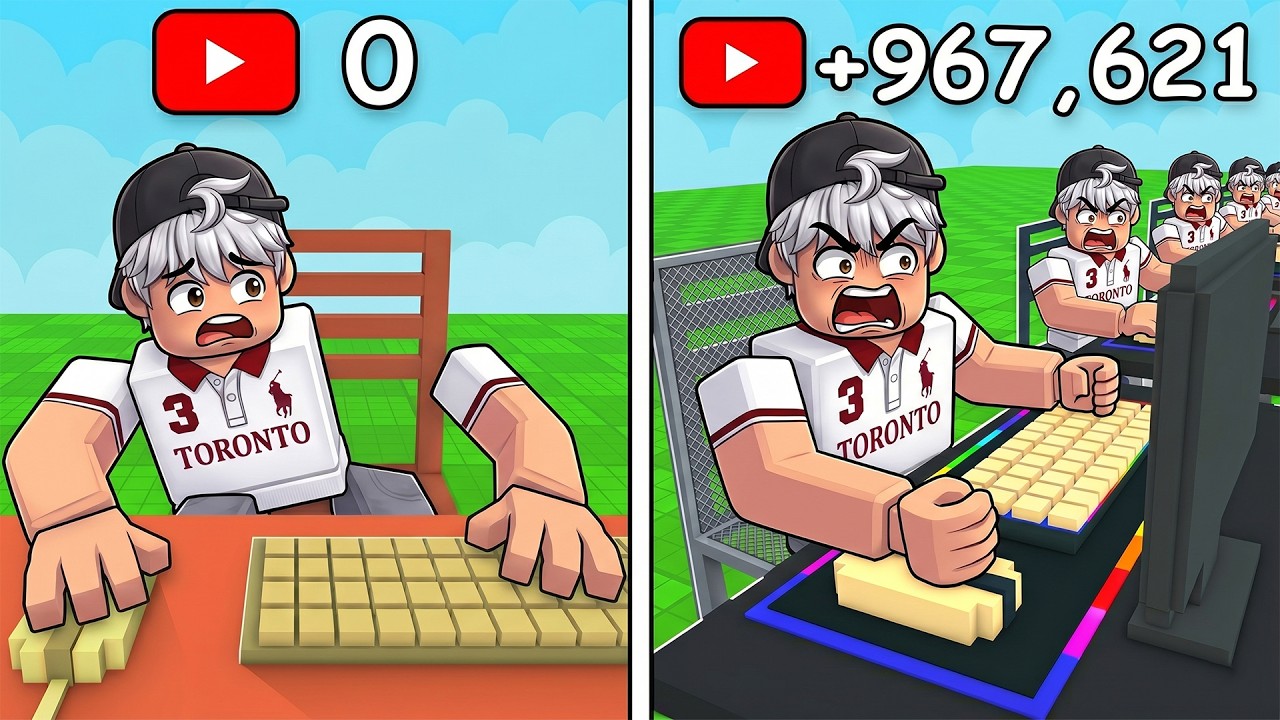 Roblox Lekin Men Ukam Bilan Brainrotlarni YouTuber Qildik!