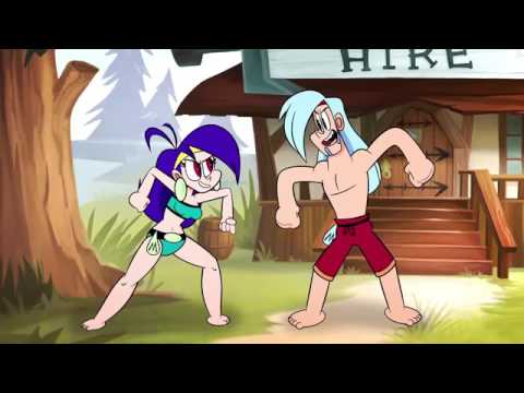 Могучие магимечи   Приключения в бассейне   Интерактивное видео   Cartoon Network   YouTube