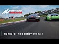 Прохождение карьеры. Часть 12. Hungaroring Bentley гонка 1. Победа в последнем повороте  | ACC