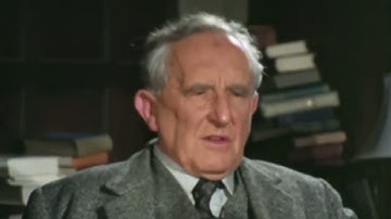 J.R.R. Tolkien talking about languages and writing in Elvish