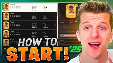How To START The EA FC 25 WEB APP!