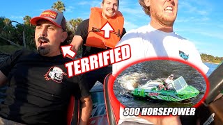 This is What It Looks Like to Ride on a Supercharged Mini Jet Boat For the First Time!!!