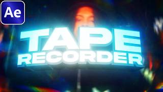 How To Make A Tape Recorder Effect In After Effects No Plugins
