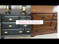 DIY Antes &amp; Después Dresser  ( Don’t own the right to the music )