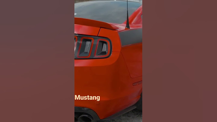 mustang. Дрифт.