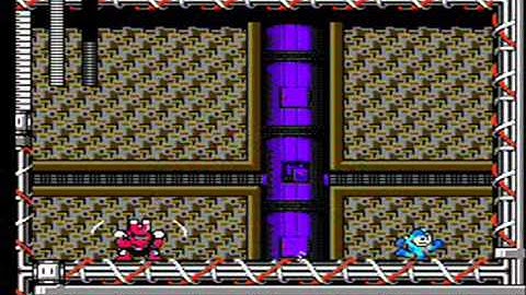 Vs. Magnet Man (No Damage, Megabuster)