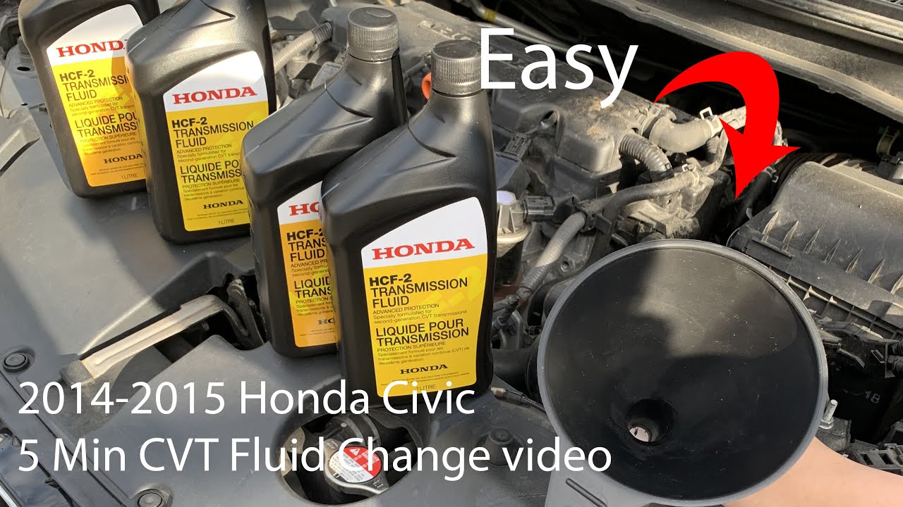 2015 Honda Civic Transmission Plug