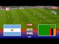 🔴Argentina vs Zambia - International Friendly Match 2026 | Pes 21 Simulation Gameplay