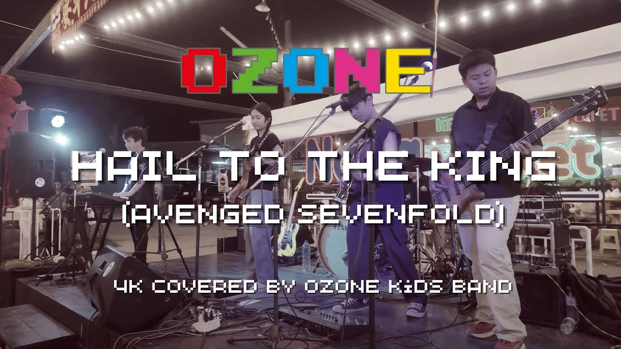 HAIL TO THE KING (Avenged Sevenfold) - 4K Covered by OZONE Band