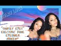 SUNSET EYES | ELECTRIC BLUE EYELINER MAKEUP TUTORIAL