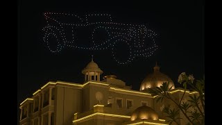 MAYBACH SL680 MONOGRAM SERIES Launch | Raffles Udaipur | @MercedesBenz Drone Show | 350 Drones