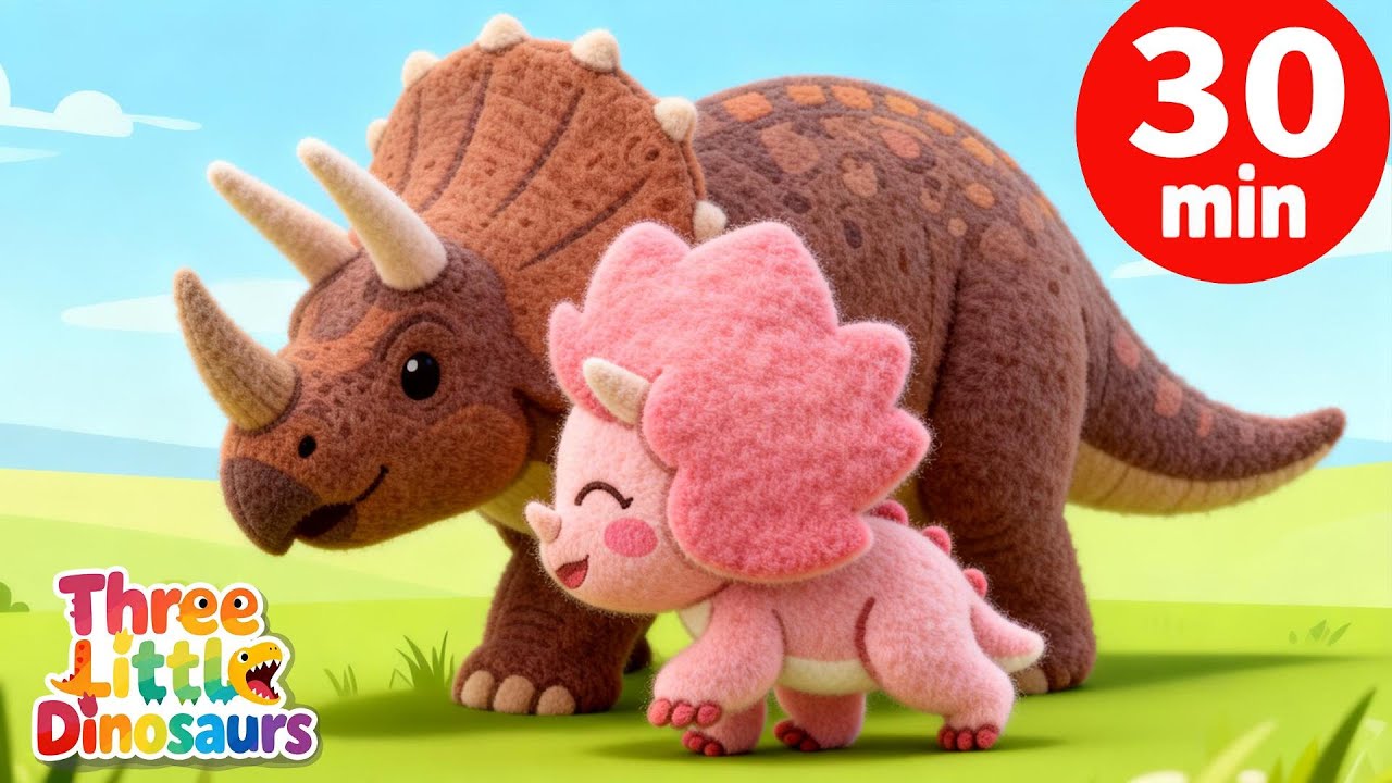 30-Minute Old MacDino, Itsy Bitsy Spider and Nature Songs | Nursery Rhymes | Dinosaurs | Kids Songs