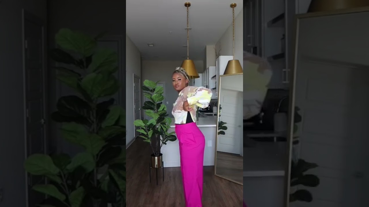 Style Zara Pink pants x Jonathonsimkhai