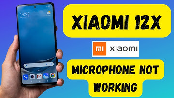 Xiaomi Mi 12x Mic Problem fix | Mi microphone not working | Mic volume issue