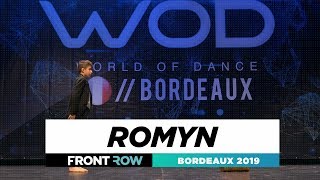 Romyn Frontrow World Of Dance Bordeaux 2019