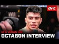 Kevin Vallejos Octagon Interview | UFC Vegas 108