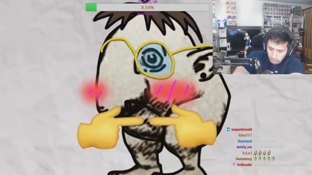 GUIBEL REACCIONA A HOXY TOTALMENTE PORREADO