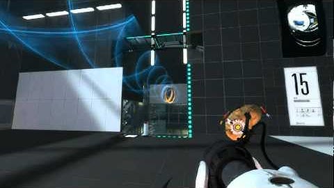 Portal 2 Floating cube glitch