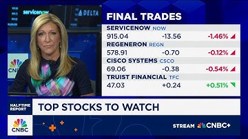 Final Trades: ServiceNow, Regeneron, Cisco Systems and Truist Financial