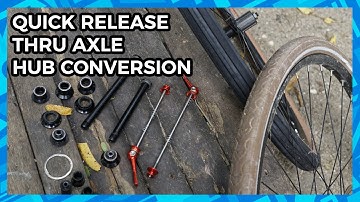 Paano mag convert sa Thru Axle - QR to TA Hubs Conversion