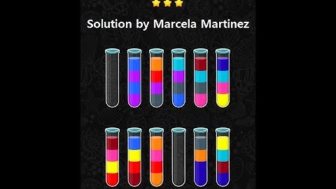 Color Water Sort 3D level 151 | Gameplay Mobile Games