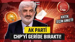 İhsan Aktaş Çarpıcı Seçim Anketini Açıkladı Ak Parti Son 3 Ayda Chpyi Geride Bıraktı