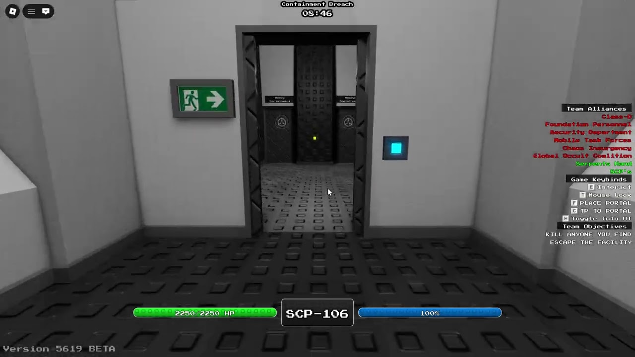 SCP Retrobreach - Most boring SCP 106 Gameplay, then proceeding into a massacre. (Skip to 7:45)