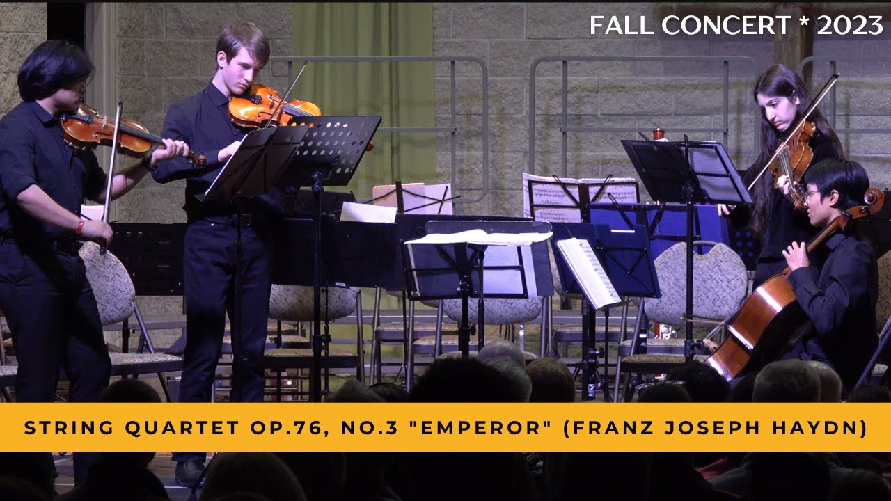 String Quartet Op.76, No.3 "Emperor" (Franz Joseph Haydn)