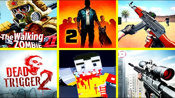 Sniper 3D Assassin, The Walking Zombie2, Blocky Zombie, Dead Trigger2, Into the Dead2,special forces