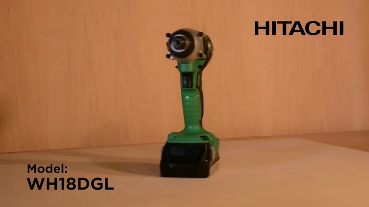 Hitachi 18V Lithium Ion Impact Driver (WH18DGL)