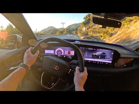 2027 Audi SQ6 e-tron - POV Test Drive (Binaural Audio)