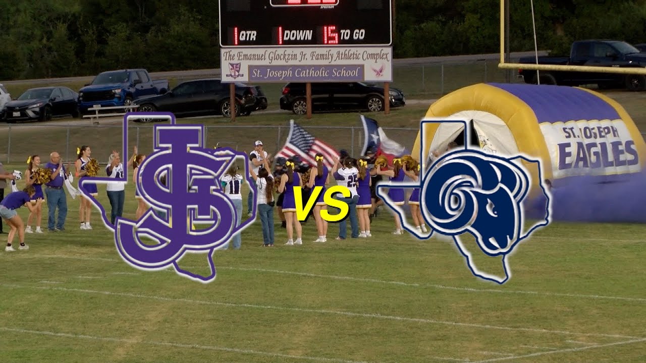 2025 FB Game 5 St. Joseph Eagles vs Allen Academy Rams 9-26-25 - YouTube