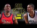 NBA All Star Game Team World Vs Team USA Stars Full Game 1 Highlights February 15 2026