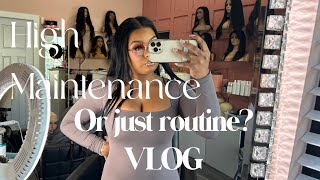 Am I High Maintenance Or NOT? VLOG| Hair refresh | Makeup | Cartier Frames Shopping| Date Night ATL