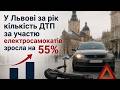 📊У Львові за рік кількість ДТП за участю електросамокатів зросла на 55%