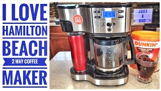 Hamilton Beach FlexBrew 2-Way Coffee Maker – Felt Like a Foodie