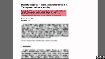 Evaluating Information