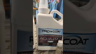 AQUA PRO BY PROCOAT WATER BASED FINISHES