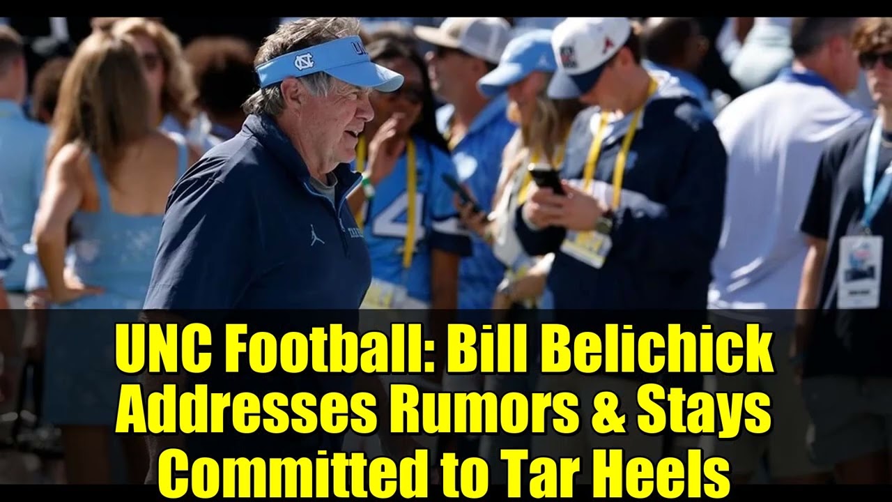 Футбольная команда Университета Северной Каролины: Билл Беличик опровергает слухи и остаётся верн...