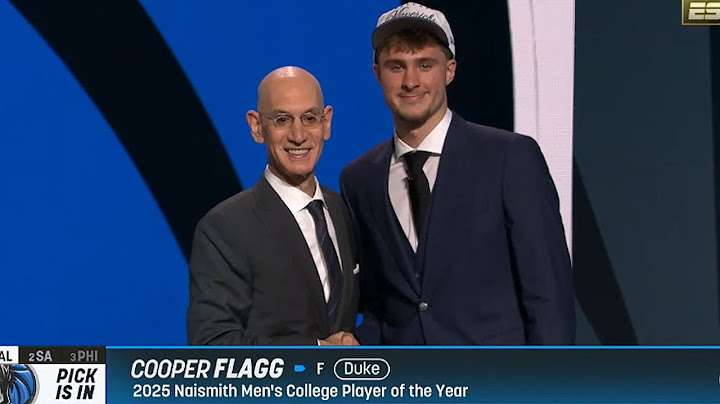 Cooper Flagg Selected #1 Overall by Dallas Mavericks in 2025 NBA Draft