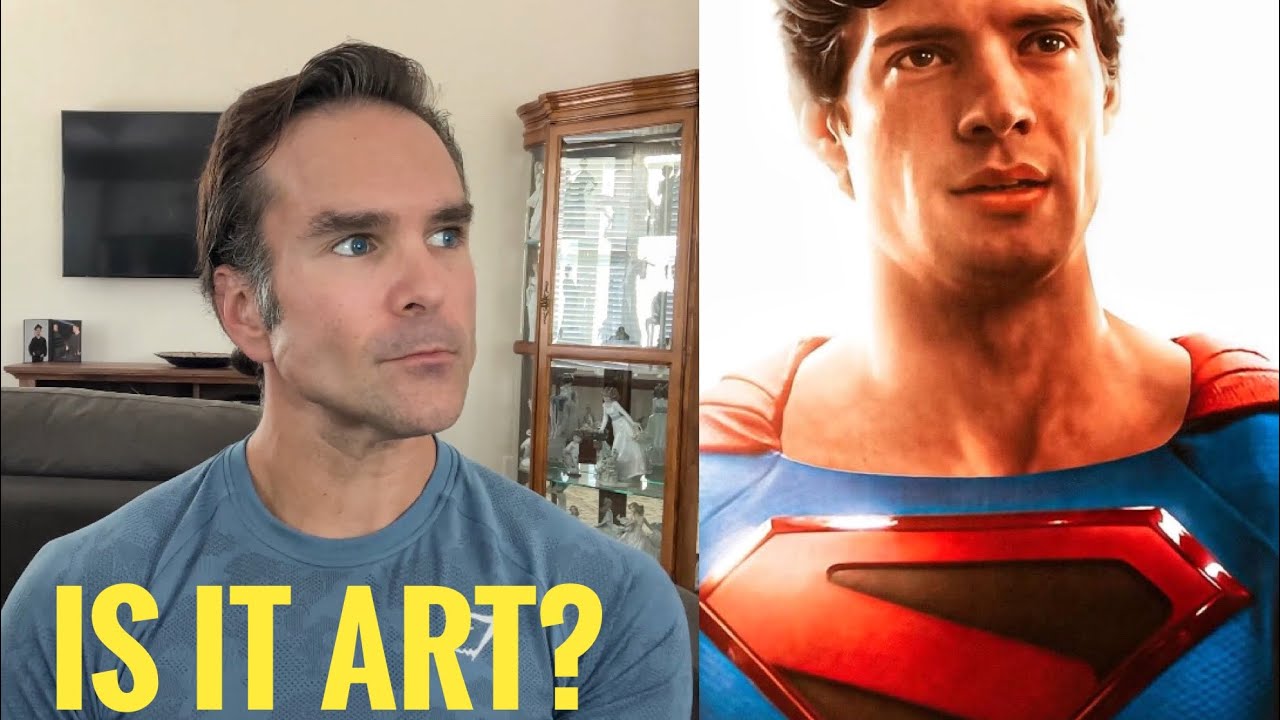 David Corenswet Superman Fan Art Reaction