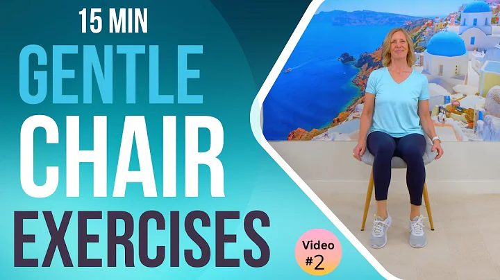 15 min GENTLE CHAIR EXERCISES for SENIORS to Improve Range of Motion, Posture & Flexibility
