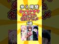 【好悪】参入障壁!キャラデザで避けてた名作アニメ6選 #shorts #アニメ #キャラデザ