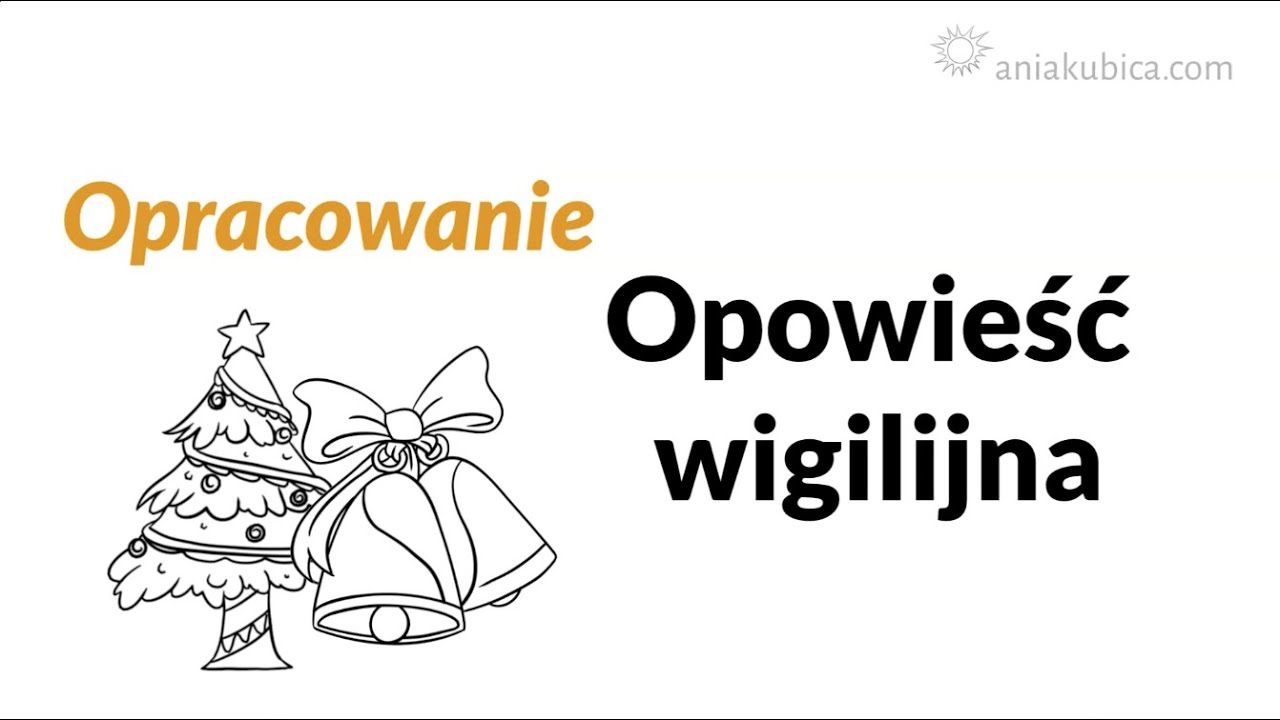 Opowieść Wigilijna Jaki To Rodzaj Literacki Opowieść wigilijna - opracowanie - YouTube