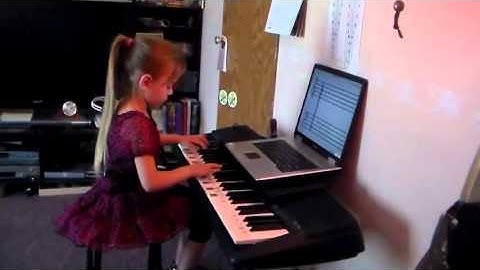 Soft Mozart Recital May 2013 Ariella plays James Bastien  Cat Boogie